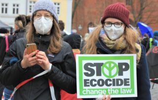 Klimastreik Protestierende